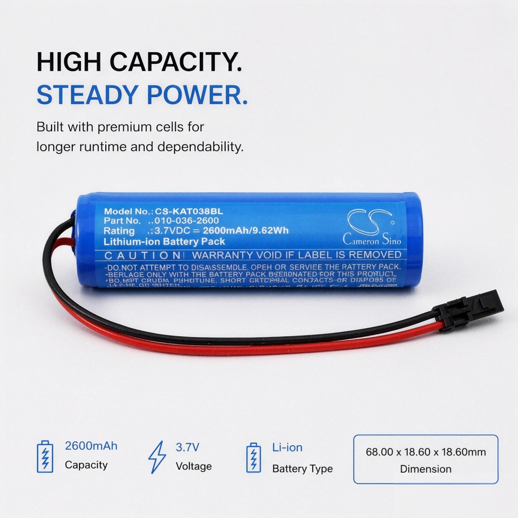 Battery compatible with Kar-tech CS-KAT038BL