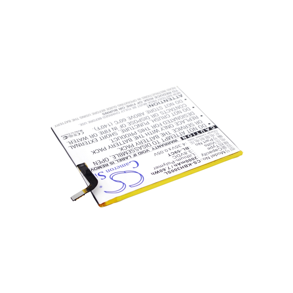 Battery compatible with KOOBEE CS-KBH300SL