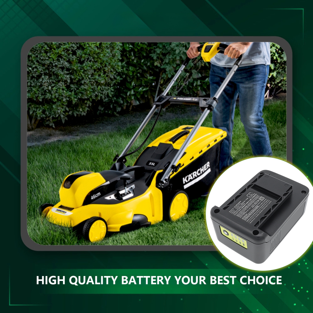 Battery compatible with Karcher CS-KRF362PW