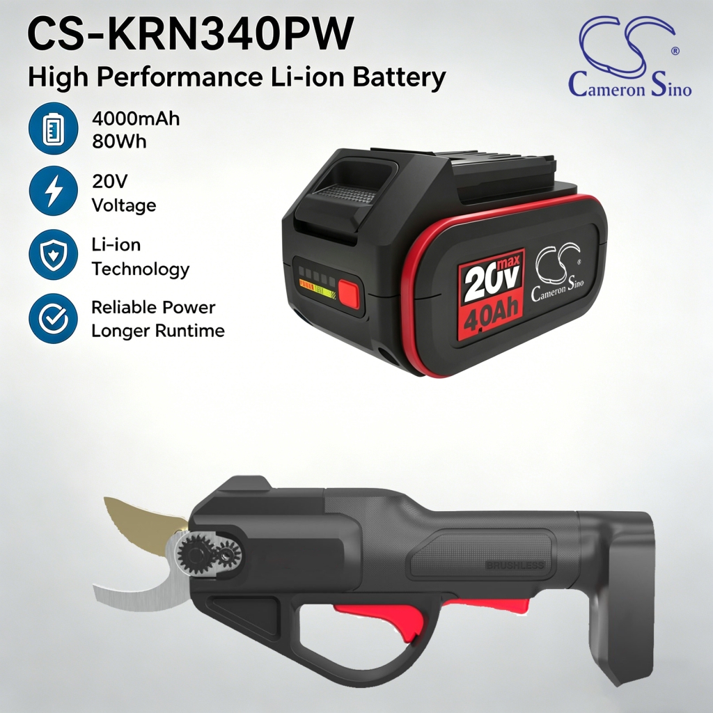 Battery compatible with Kress
