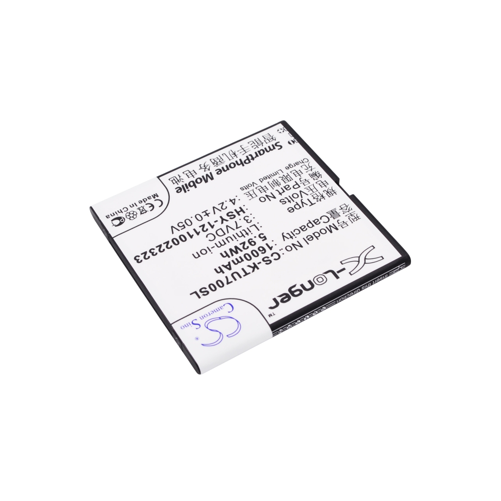 Battery compatible with K-Touch CS-KTU700SL