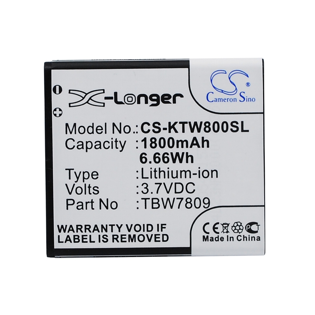 Battery compatible with K-Touch CS-KTW800SL