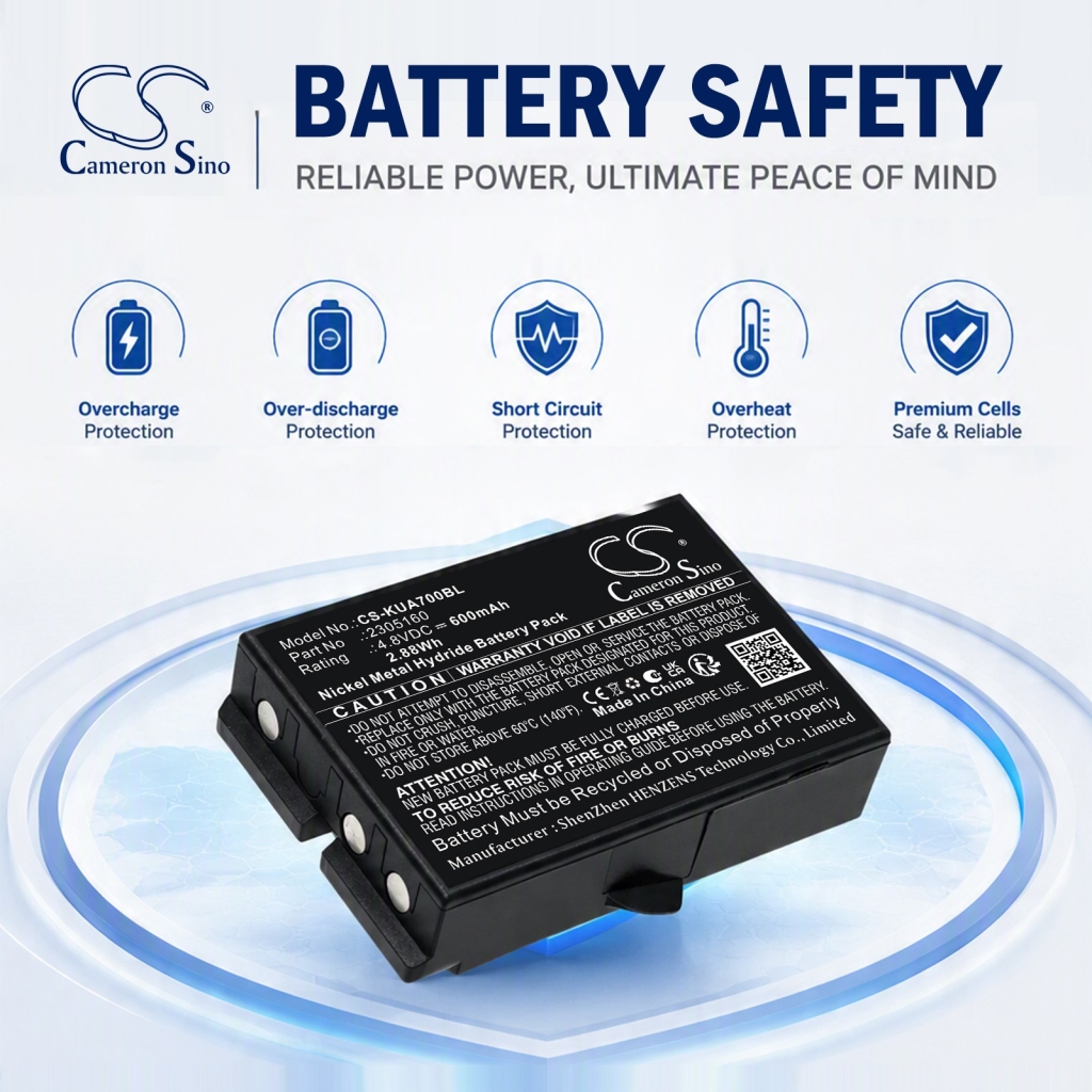 Batteries compatible with Ikusi TM70/iK2.13B JS JS3 LV CS-KUA700BL