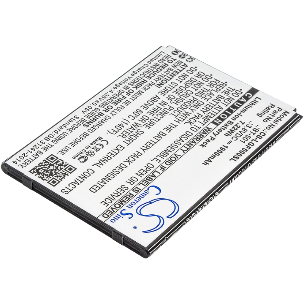 Battery compatible with Leagoo CS-LGF500SL