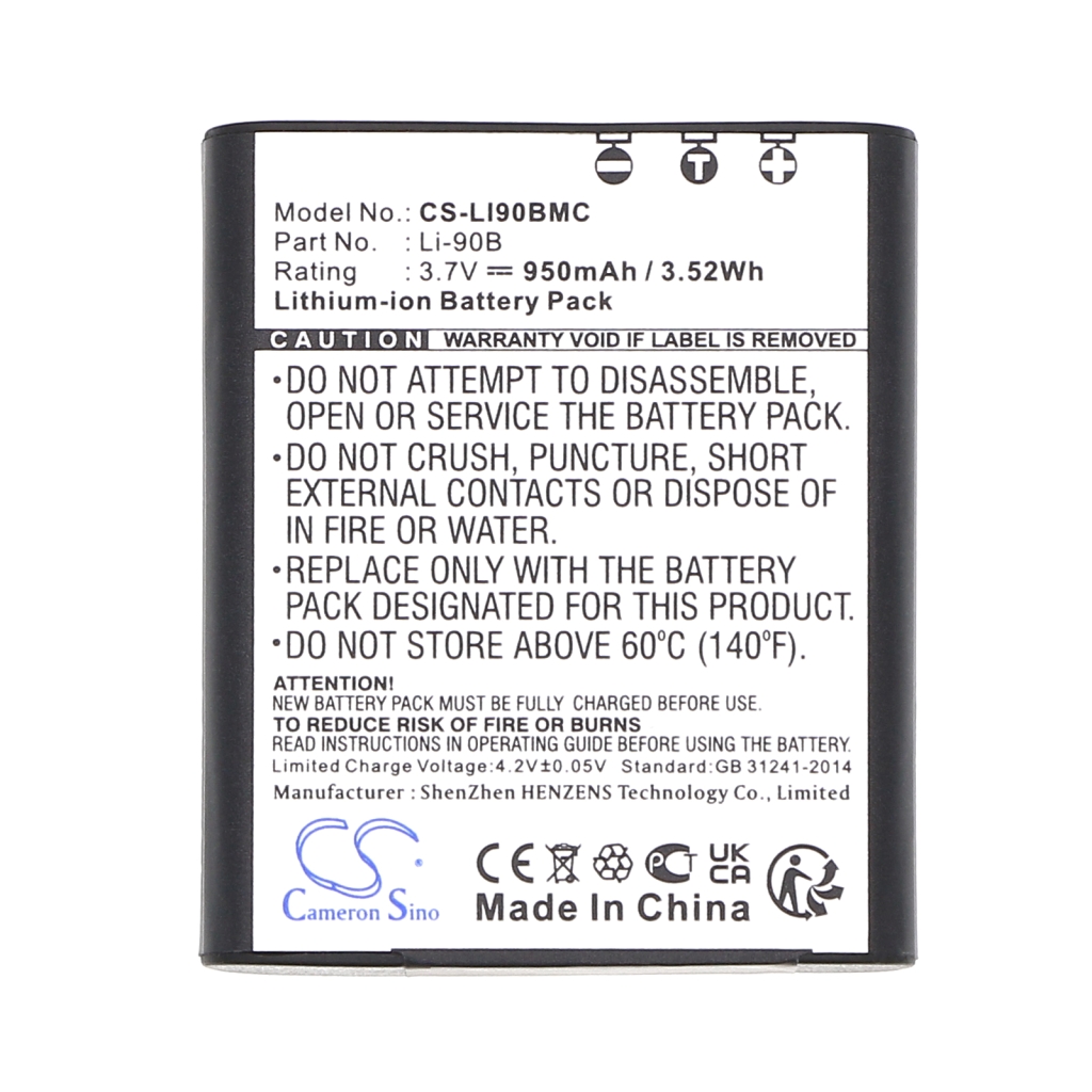Camera Battery Olympus Tough TG-2 his