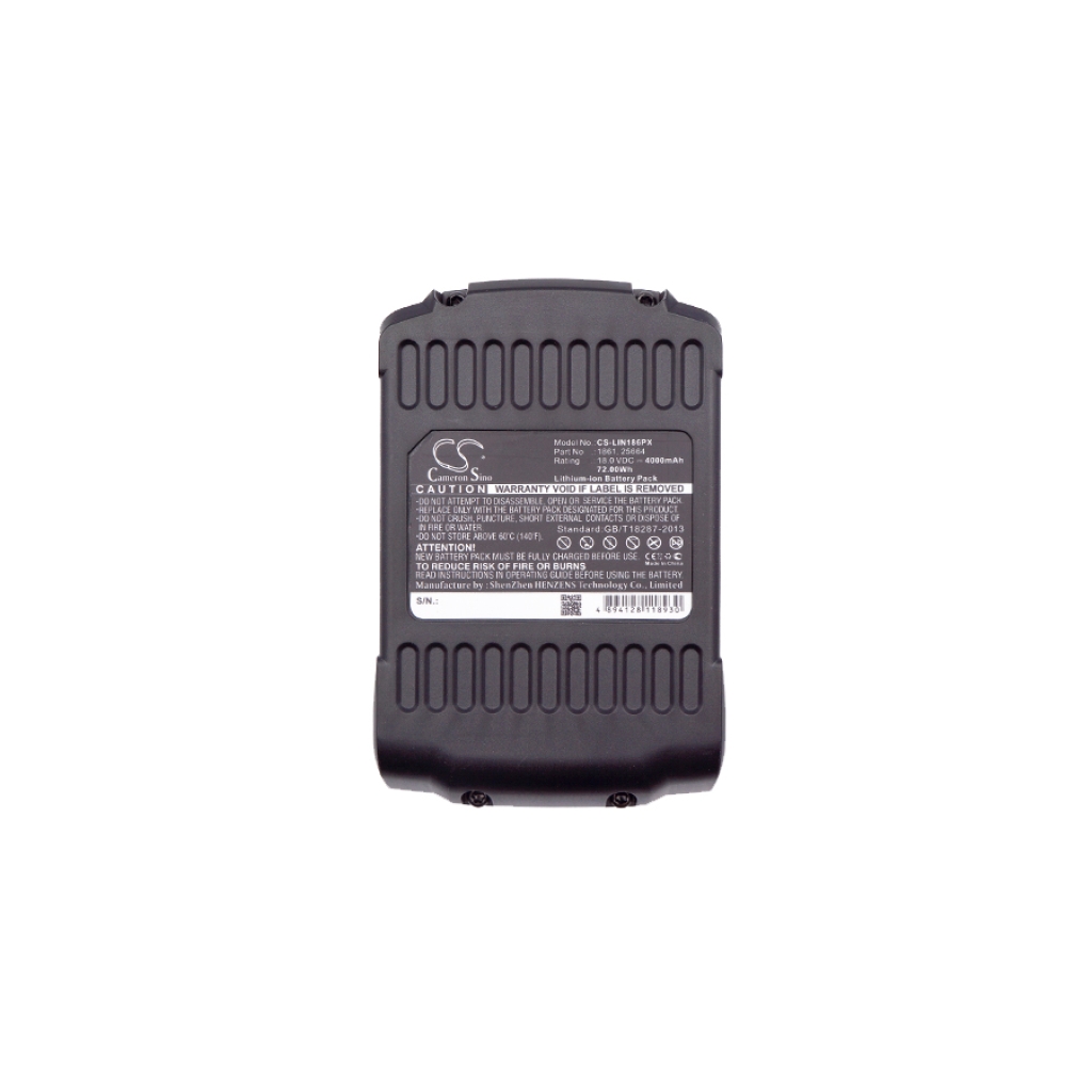 Battery compatible with Lincoln CS-LIN186PX