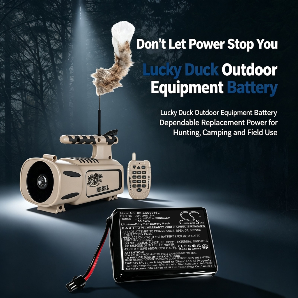 Battery compatible with Lucky duck CS-LKD001SL