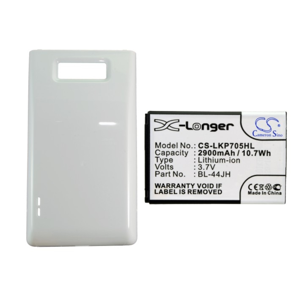 Battery compatible with LG CS-LKP705HL