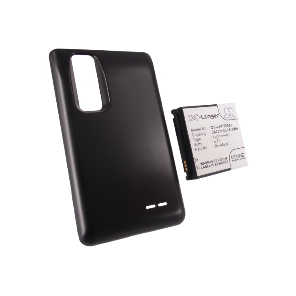 Battery compatible with LG CS-LKP725XL