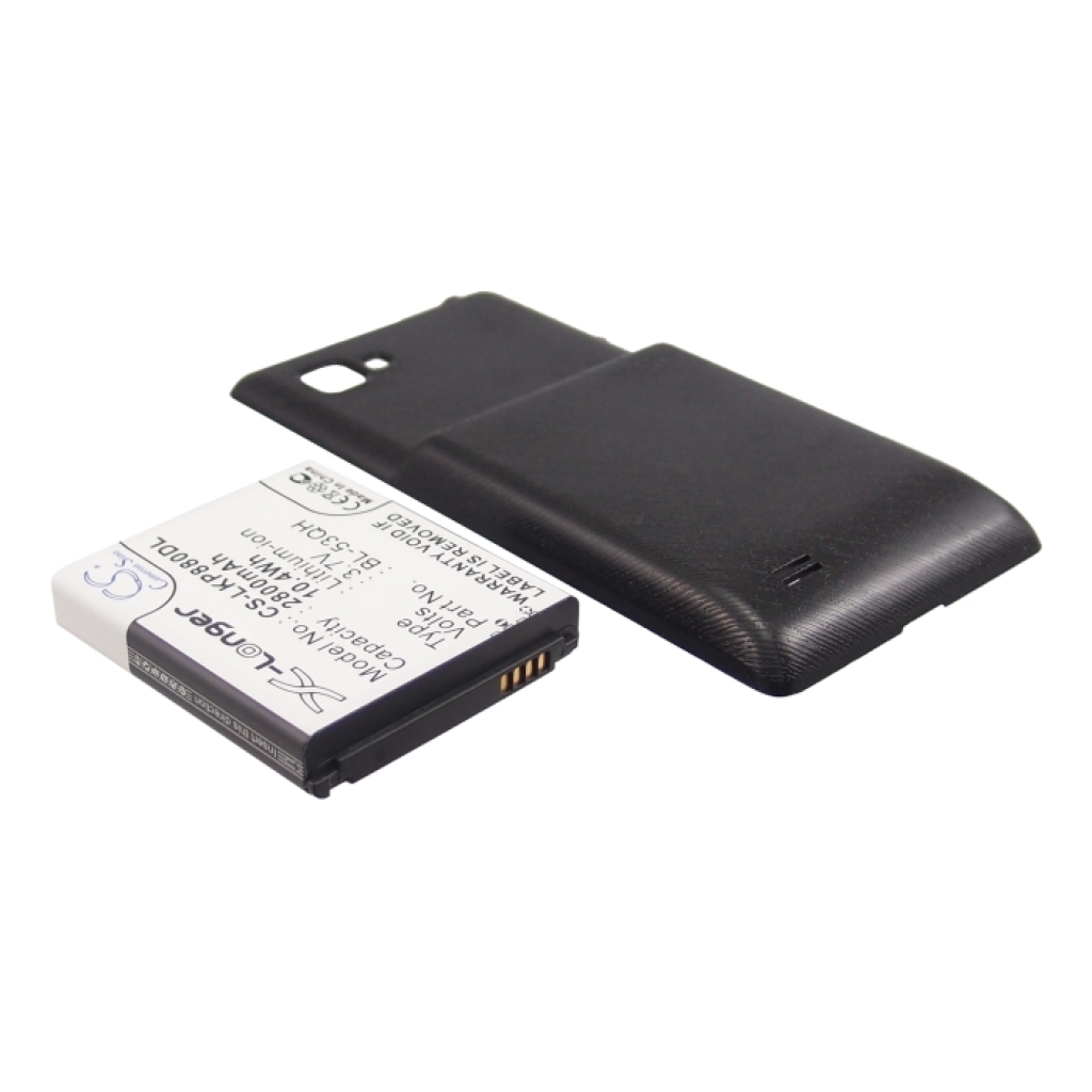 Battery compatible with LG CS-LKP880DL
