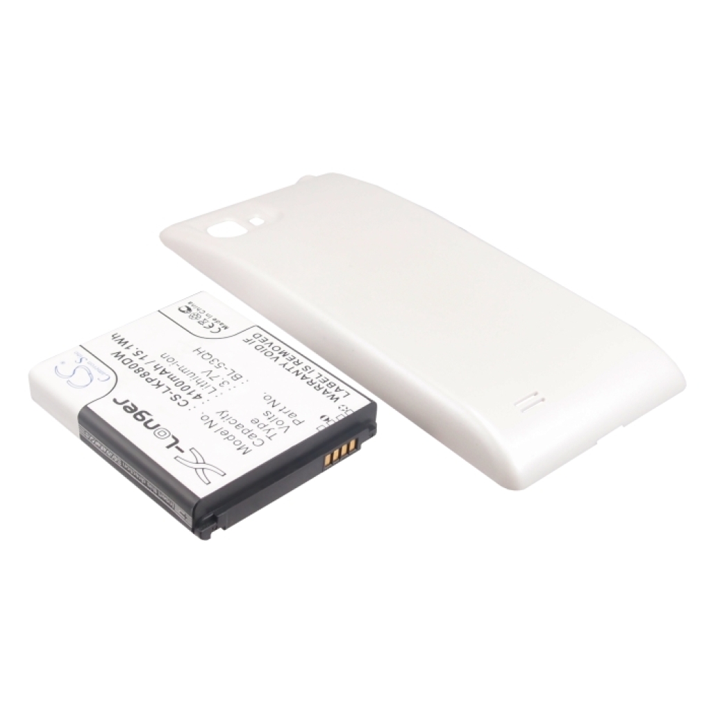 Battery compatible with LG CS-LKP880DW