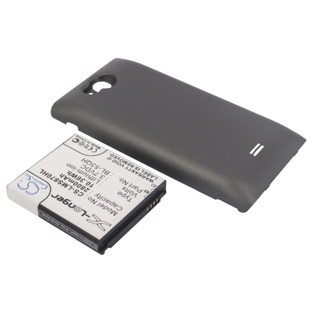 Battery compatible with LG Sprint CS-LMS870HL