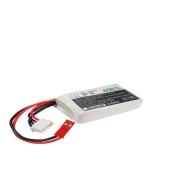 Battery compatibleWith RC hobby batteries