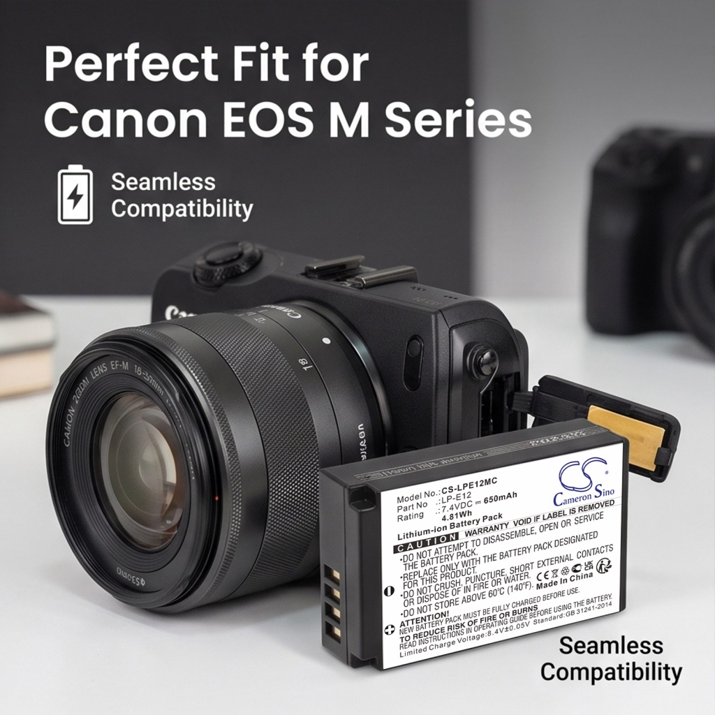 Battery for Canon EOS-M