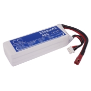 Battery compatibleWith RC hobby batteries
