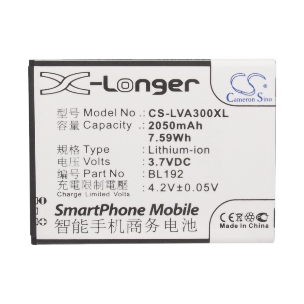 Compatible battery replacement for LENOVO BL192