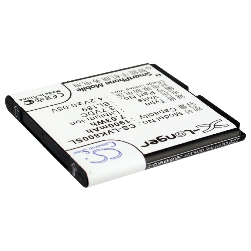 Compatible battery replacement for LENOVO BL189