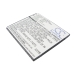 Compatible battery replacement for LENOVO BL208