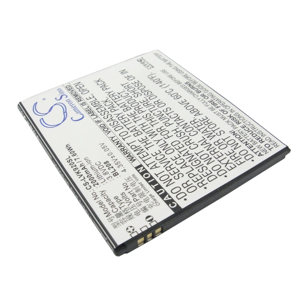 Compatible battery replacement for LENOVO BL208