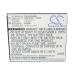 Compatible battery replacement for LENOVO BL208