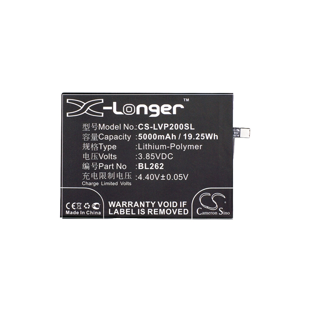 Battery compatible with Lenovo CS-LVP200SL