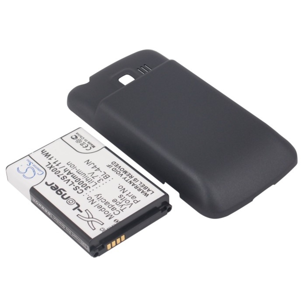 Battery compatible with LG Verizon CS-LVS700XL