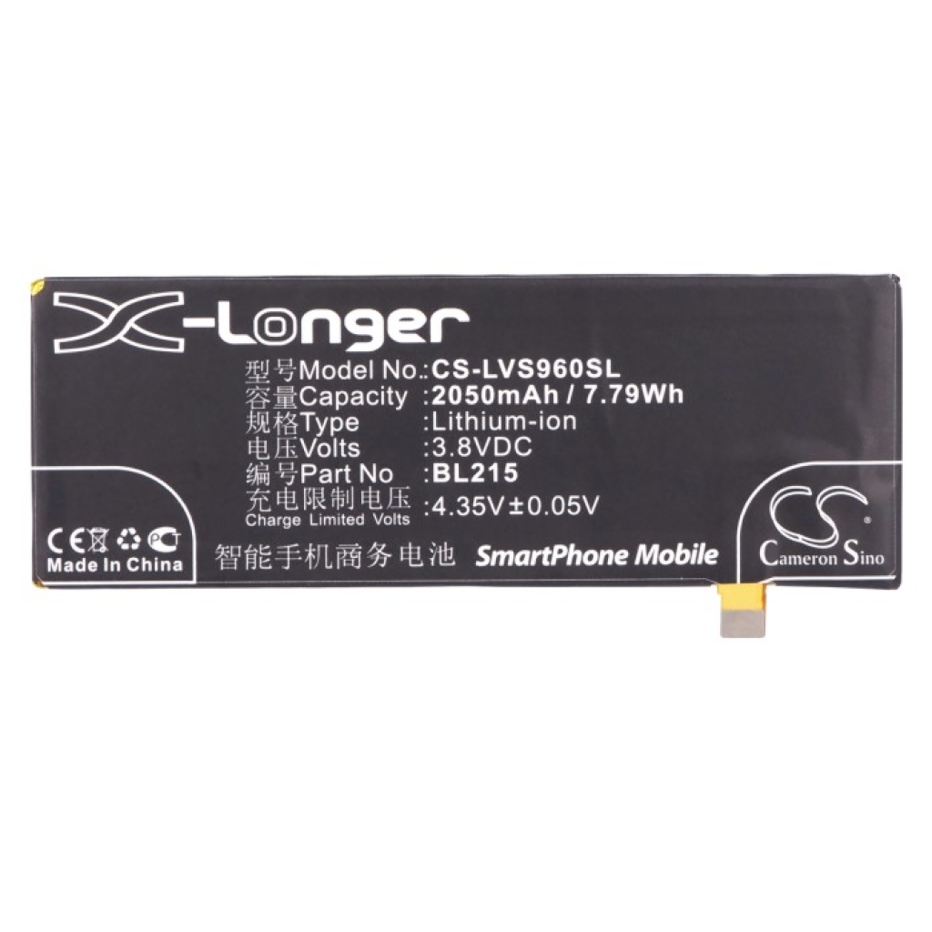 Battery compatible with Lenovo CS-LVS960SL