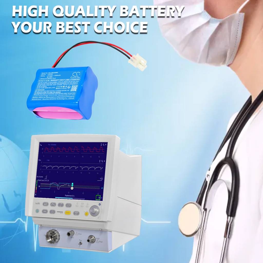 Battery compatible with Lowenstein CS-LWN399MD