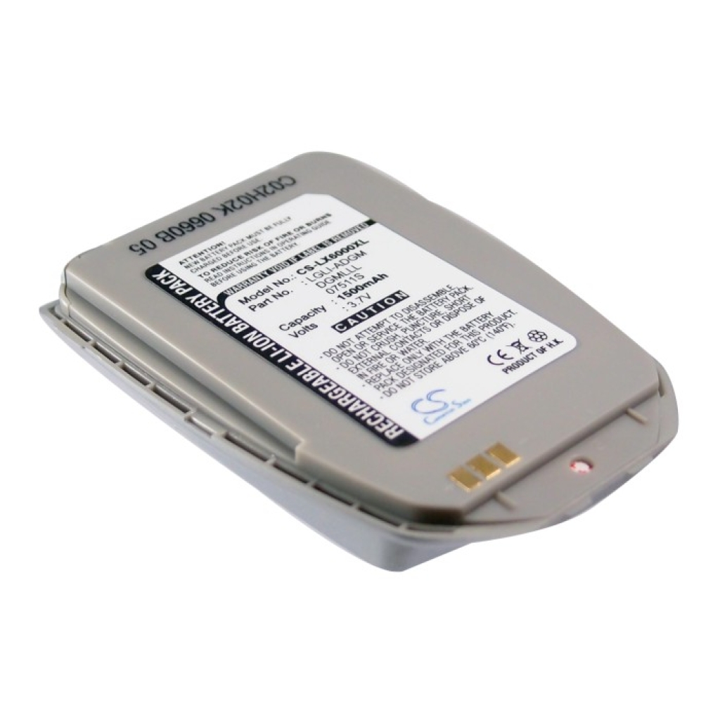 Battery compatible with LG CS-LX6000XL