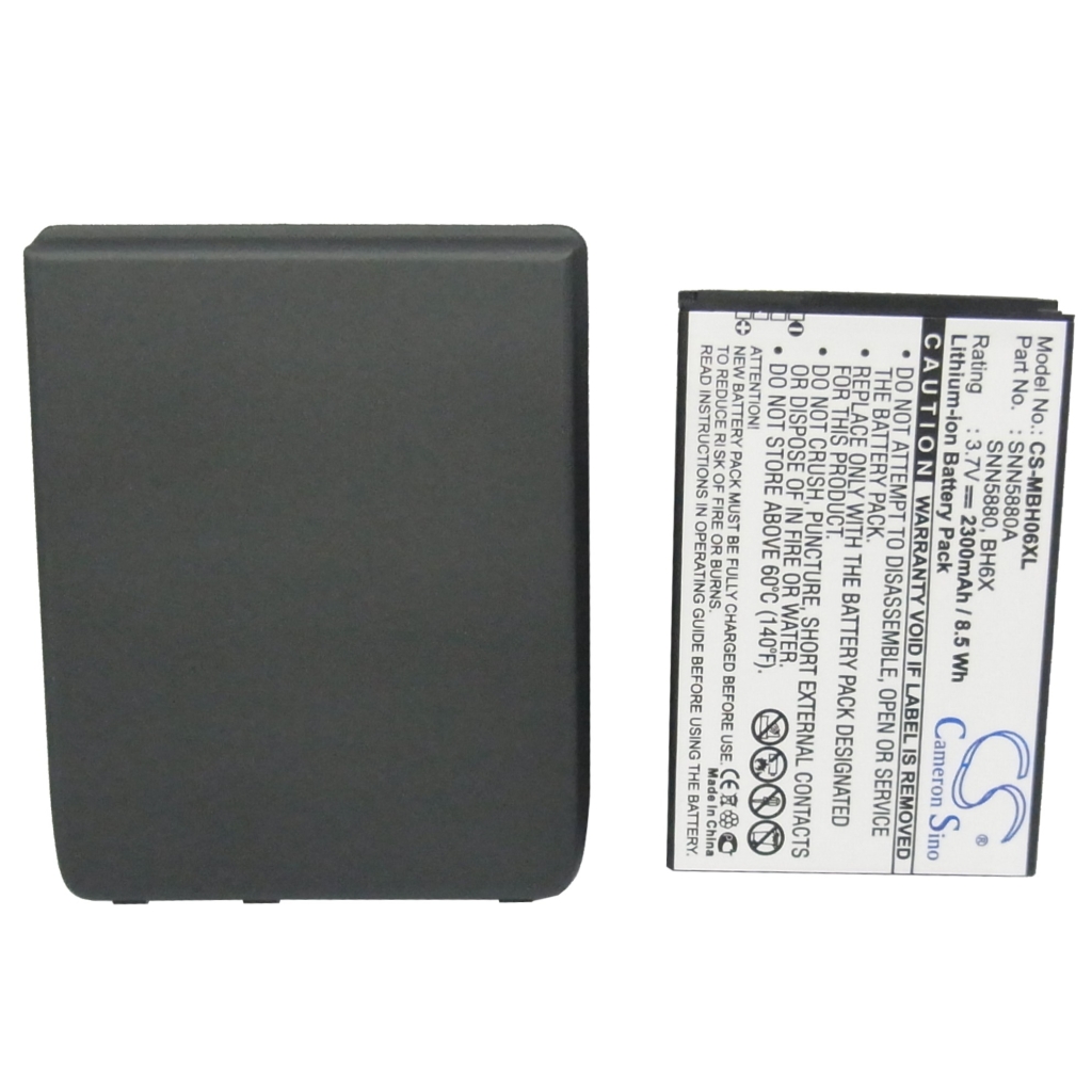 Battery compatible with Motorola CS-MBH06XL