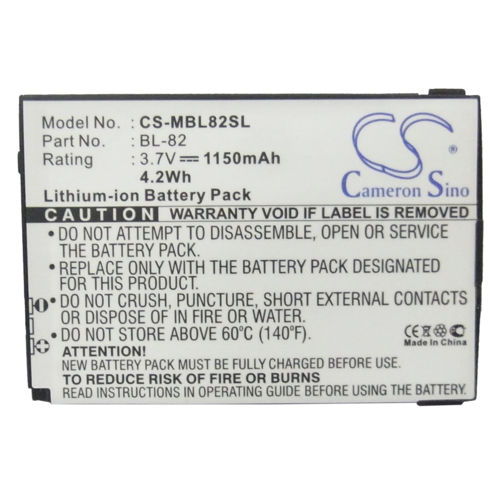 Battery compatible with I-Mobile CS-MBL82SL