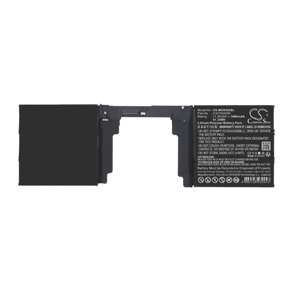 Battery compatible with Microsoft CS-MCR363SL