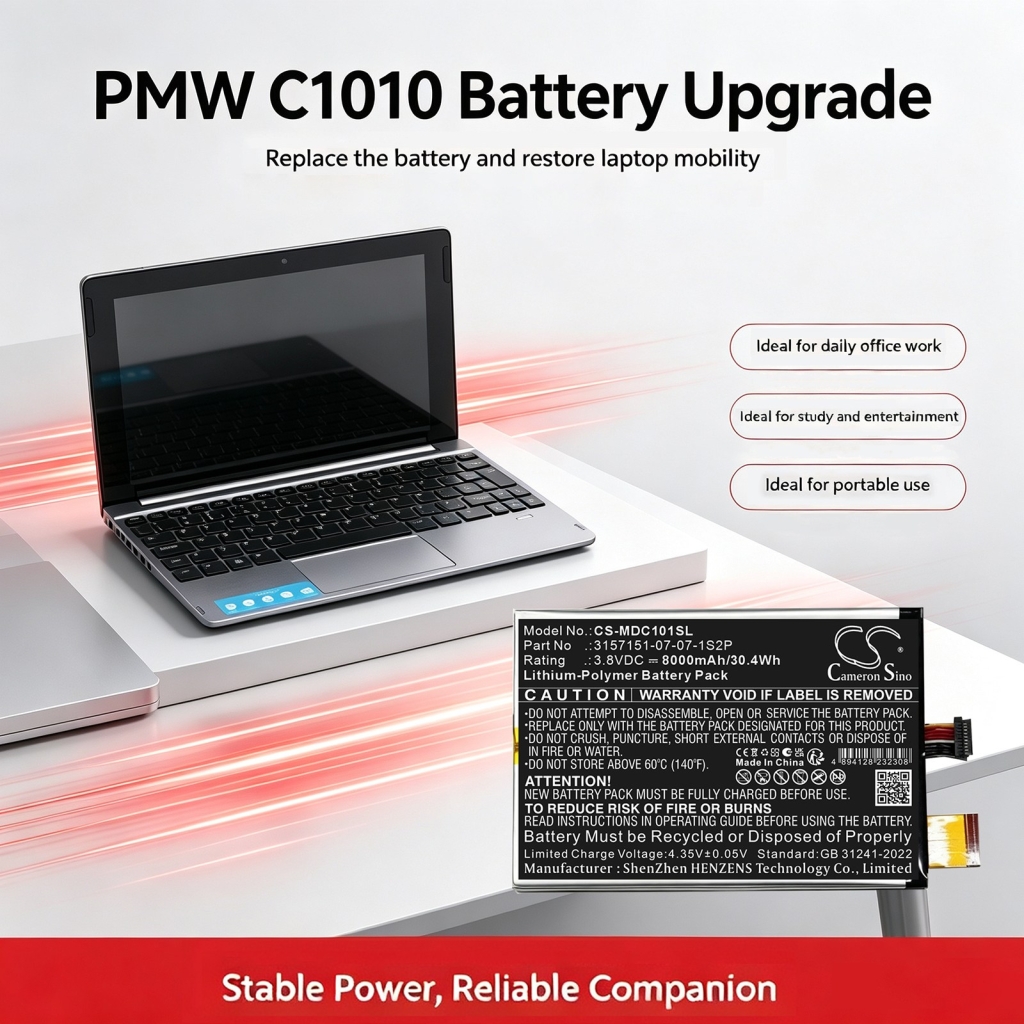 Battery for PEAQ PMM C1010