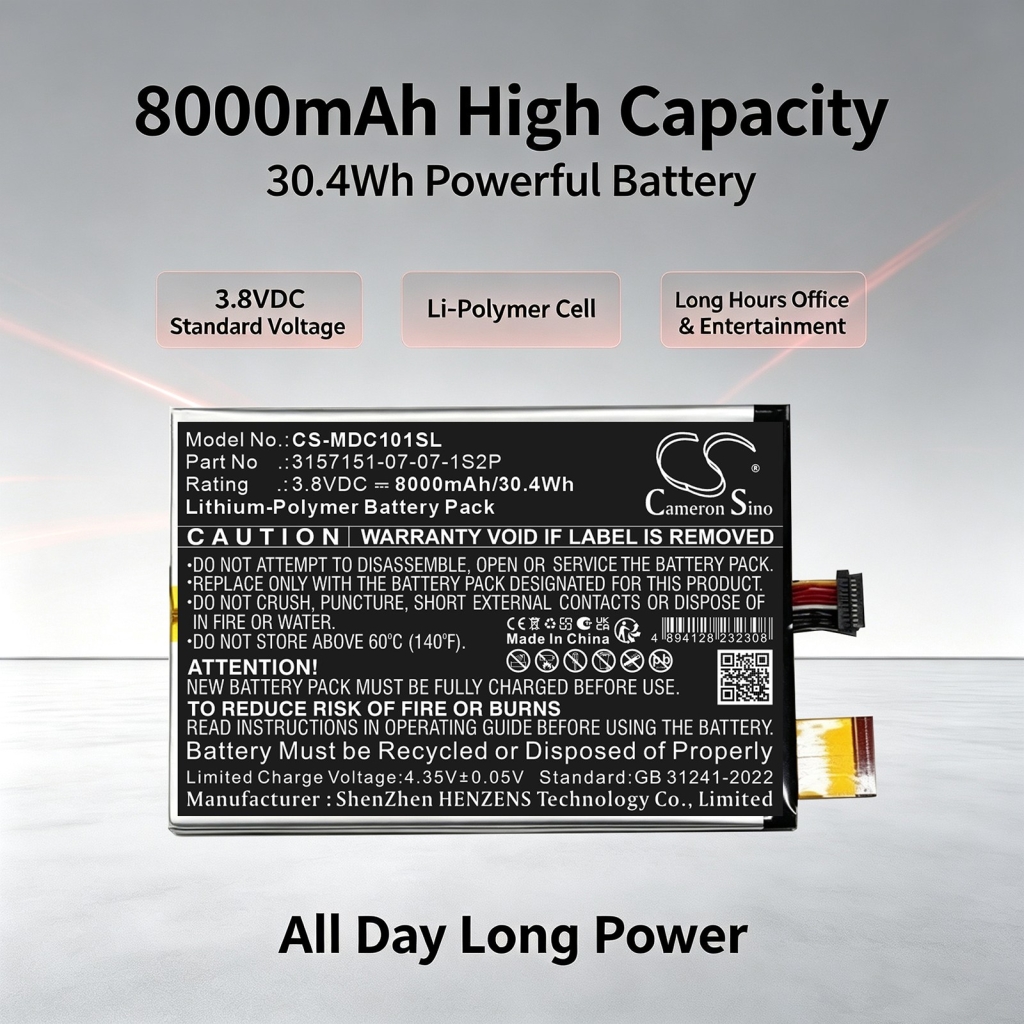 Battery for PEAQ PMM C1010