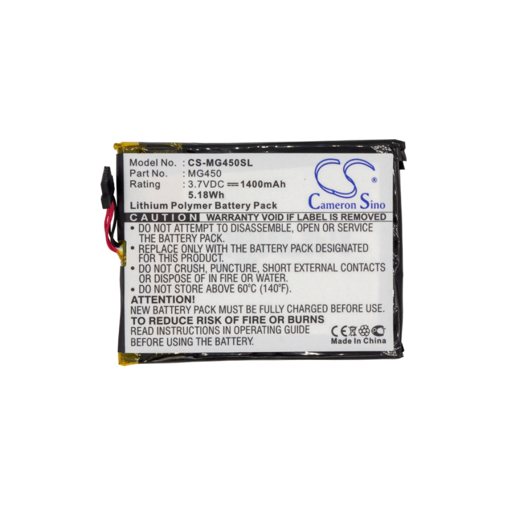 Battery compatible with Typhoon Airboard CS-MG450SL
