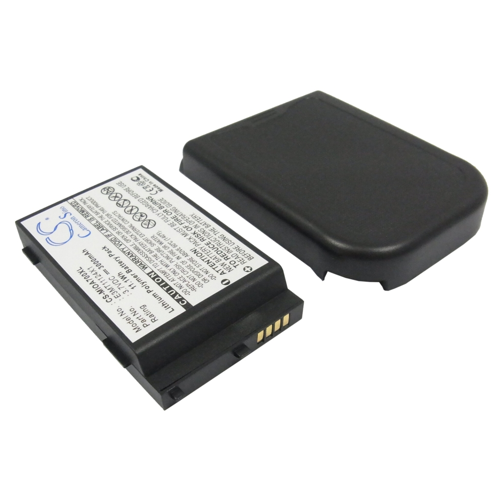 Battery compatible with Mitac CS-MIOA700XL