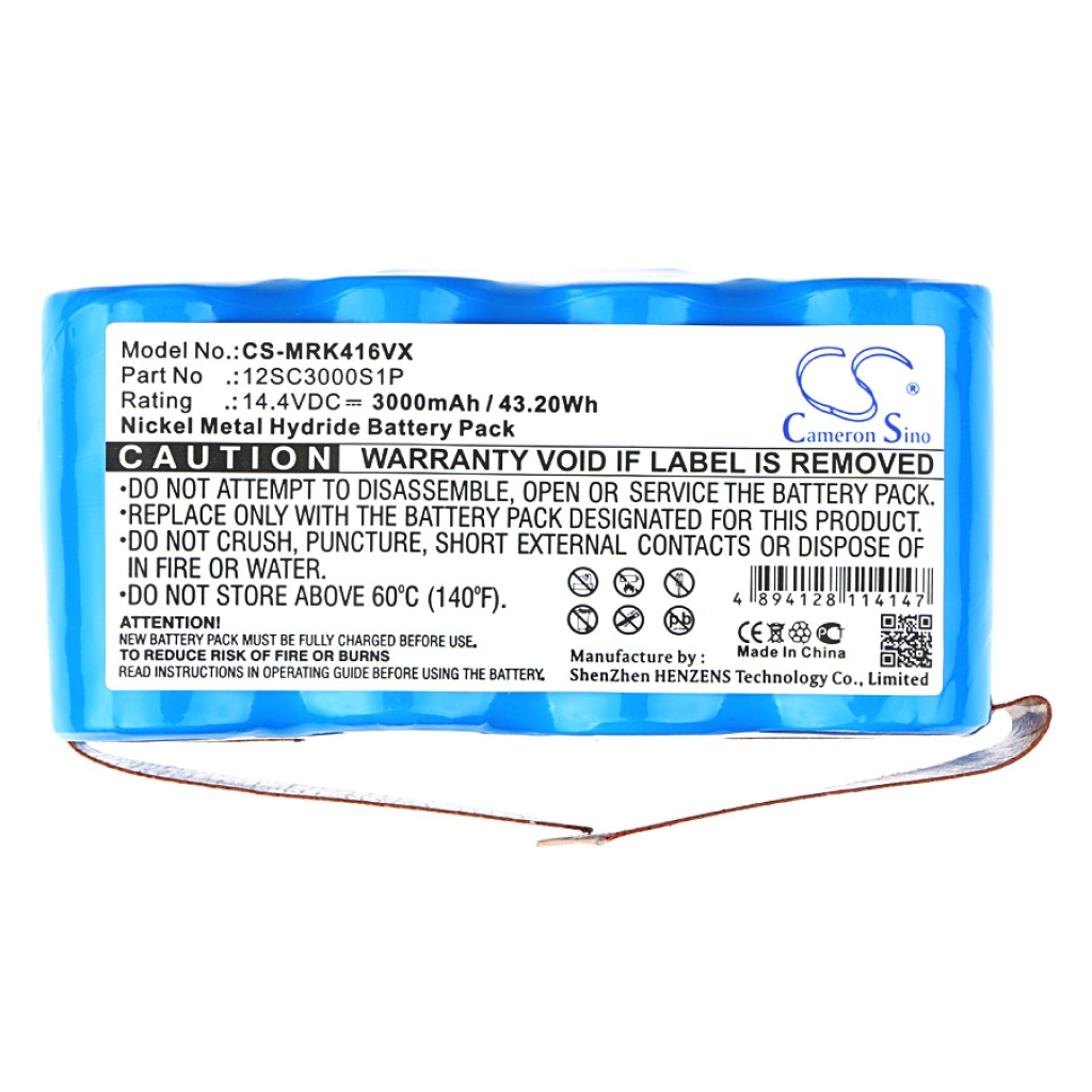 Compatible battery replacement for Bralko 12SC3000S1P