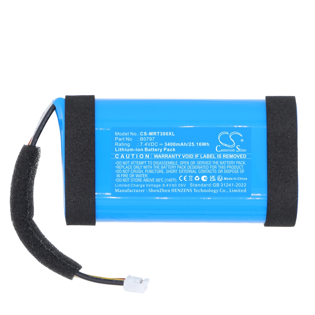 Battery compatible with Marshall CS-MRT300XL