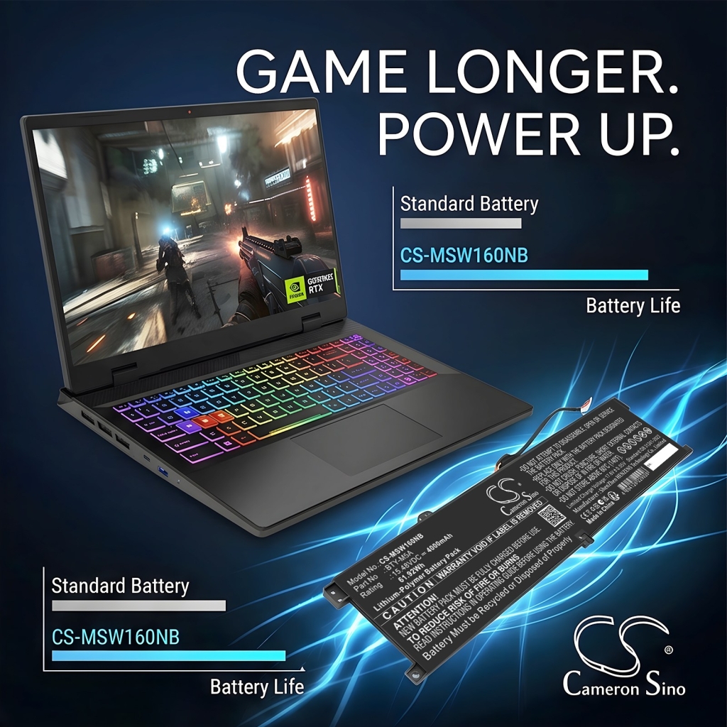 Battery compatible with Notebook battery