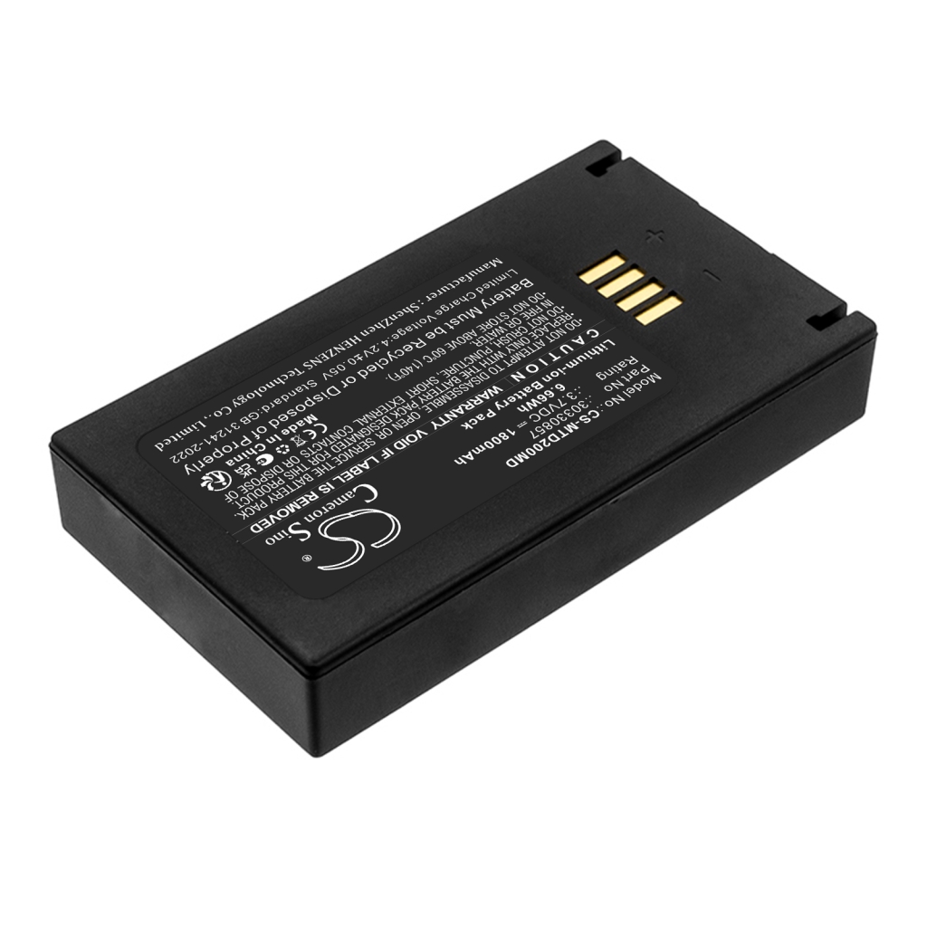 Battery compatible with Mettler toledo CS-MTD200MD