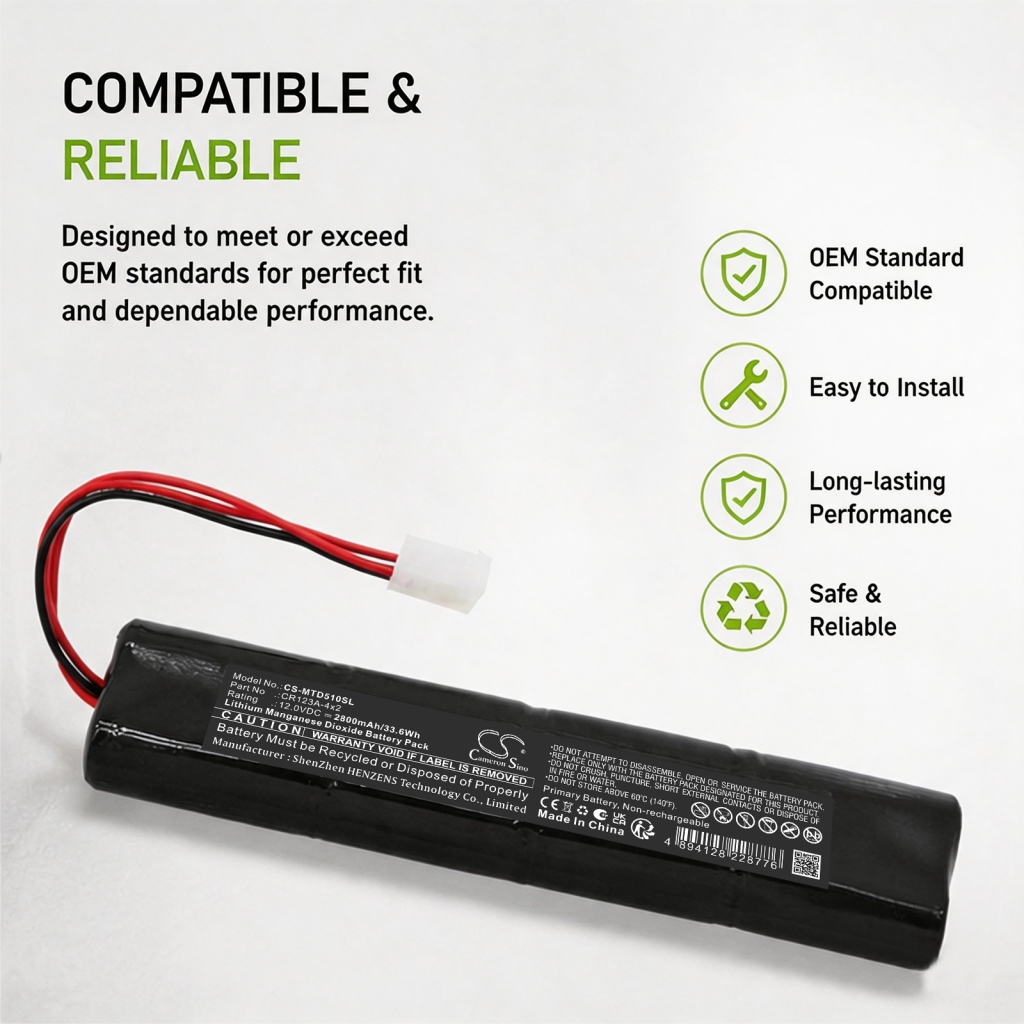 Battery compatible with Meditech CS-MTD510SL