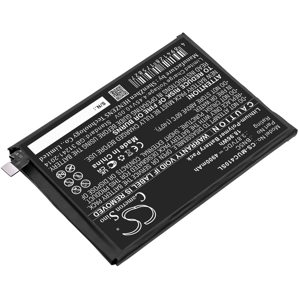 Compatible battery replacement for Poco BN5C