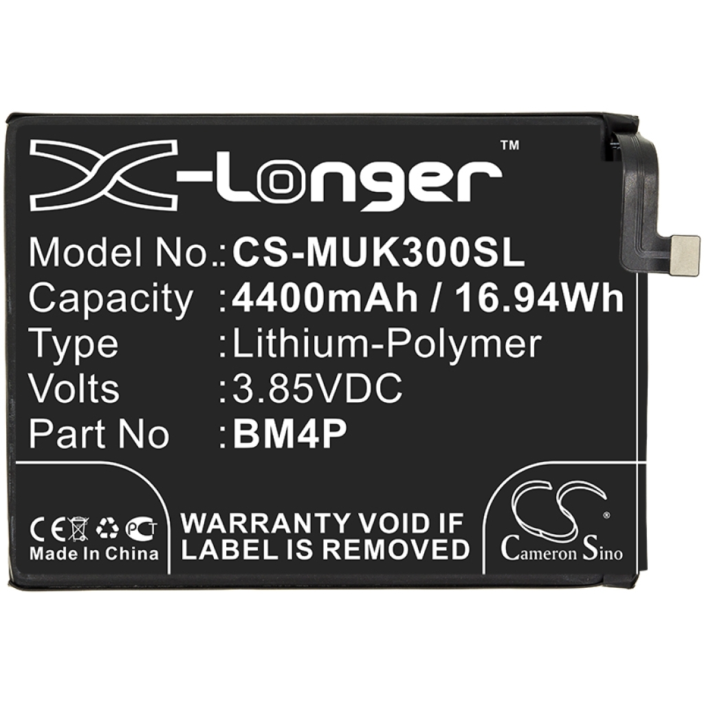 Compatible battery replacement for Redmi BM4P