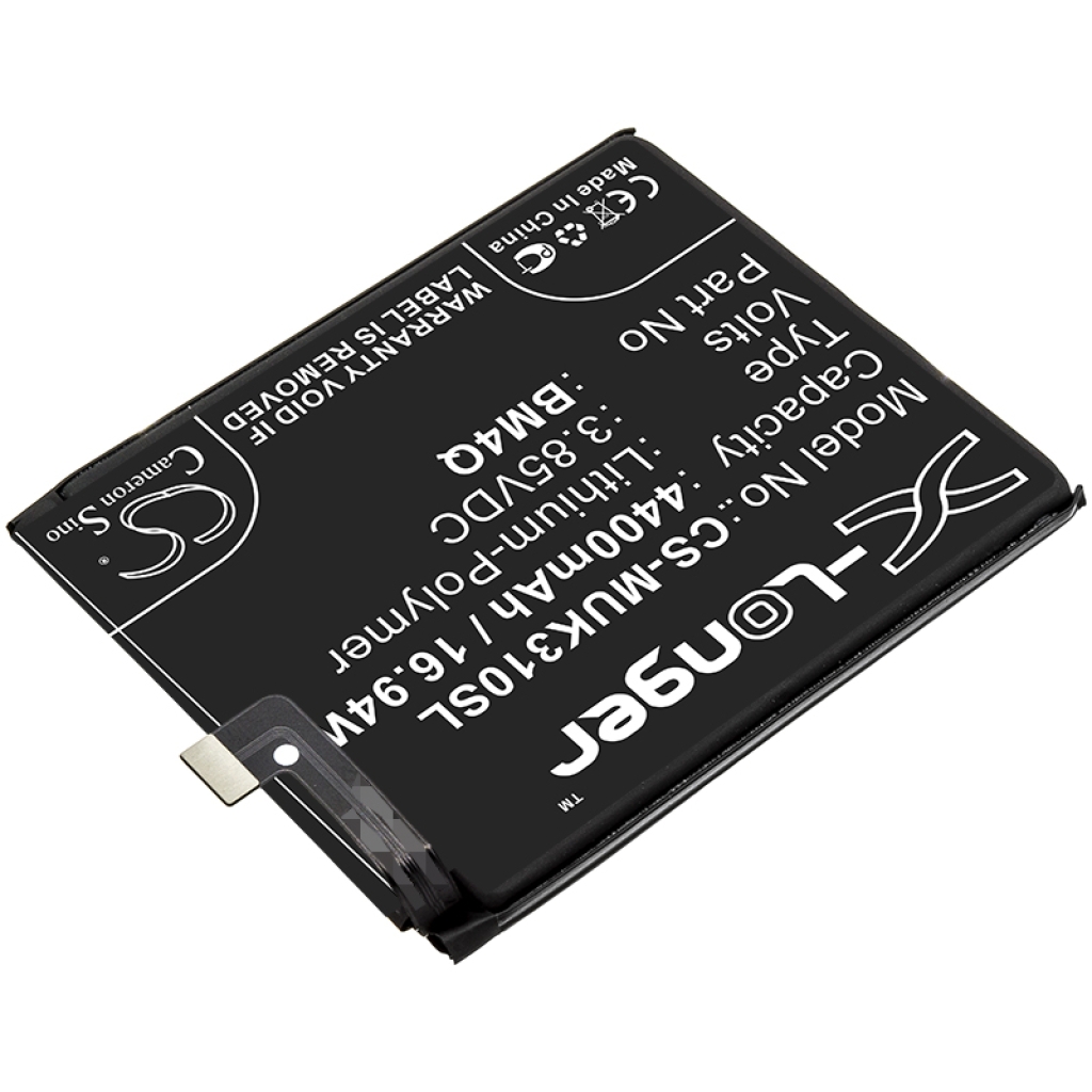 Compatible battery replacement for Xiaomi BM4Q