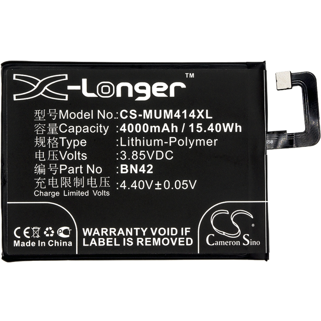 Compatible battery replacement for Redmi BN42