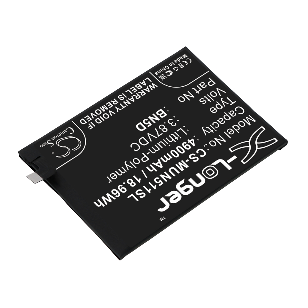 Compatible battery replacement for Xiaomi BN5D