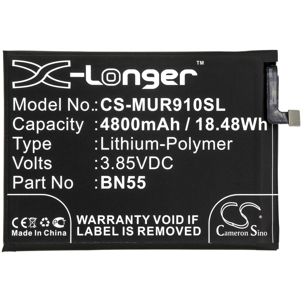 Compatible battery replacement for Redmi BN55