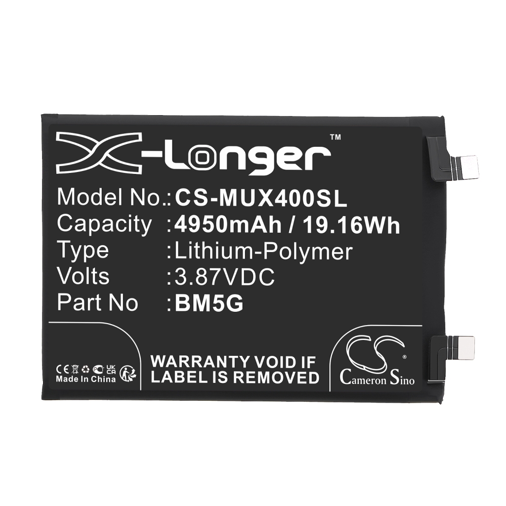 Compatible battery replacement for Redmi BM5G