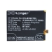 Compatible battery replacement for MeiZu BT42C