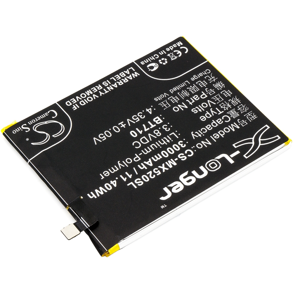 Compatible battery replacement for Meilan BT710